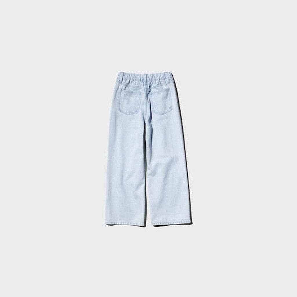 UNIQLO Wide Straight Jeans - 62 BLUE