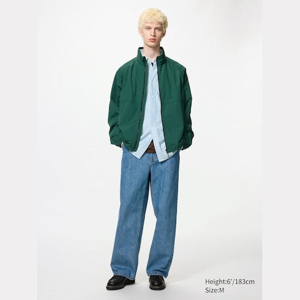 UNIQLO Windproof Stand Collar Blouson - 32 BEIGE