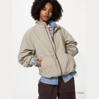 UNIQLO Windproof Stand Collar Blouson - 32 BEIGE