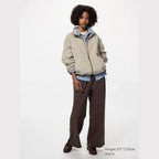 UNIQLO Windproof Stand Collar Blouson - 32 BEIGE