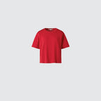 UNIQLO Women's Boxy Knit T-Shirt - 61 BLUE