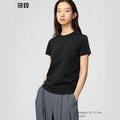 UNIQLO Women's Crew Neck T-Shirt - 09 BLACK