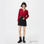 UNIQLO Women's Slit Skort - 09 BLACK
