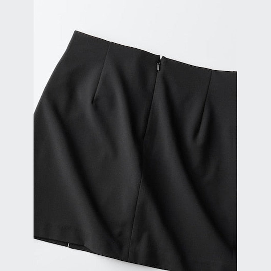 UNIQLO Women's Slit Skort - 09 BLACK