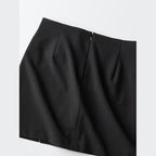 UNIQLO Women's Slit Skort - 09 BLACK