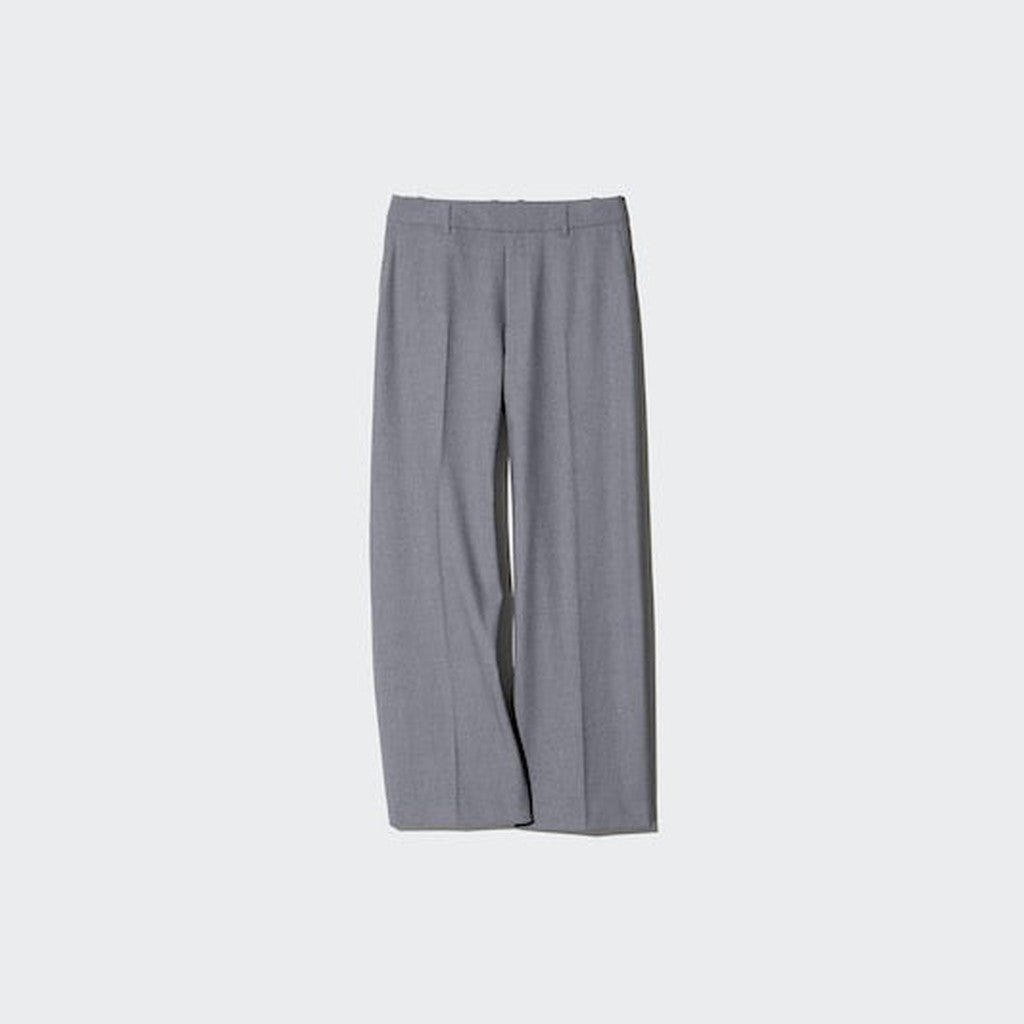 UNIQLO Women's Smart Wide Trousers - 30 NATURAL