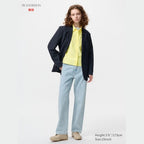 UNIQLO Women's Straight Jeans - 62 BLUE