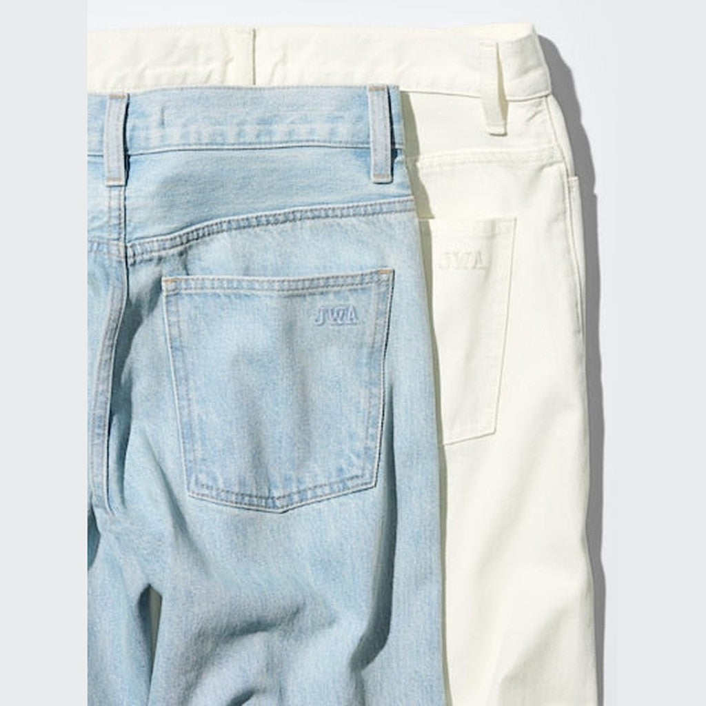 UNIQLO Women's Straight Jeans - 62 BLUE