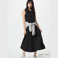 UNIQLO Women's Ultra Stretch AIRism Dress (Sleeveless) - 09 BLACK