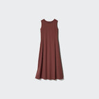 UNIQLO Women's Ultra Stretch AIRism Dress (Sleeveless) - 41 YELLOW