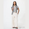UNIQLO Women's Wide Sweat Trousers - 01 OFF WHITE