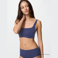 UNIQLO Women's Wireless Bra (Relax) - 67 BLUE