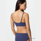 UNIQLO Women's Wireless Bra (Relax) - 67 BLUE
