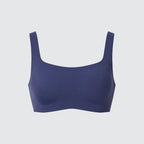 UNIQLO Women's Wireless Bra (Relax) - 67 BLUE