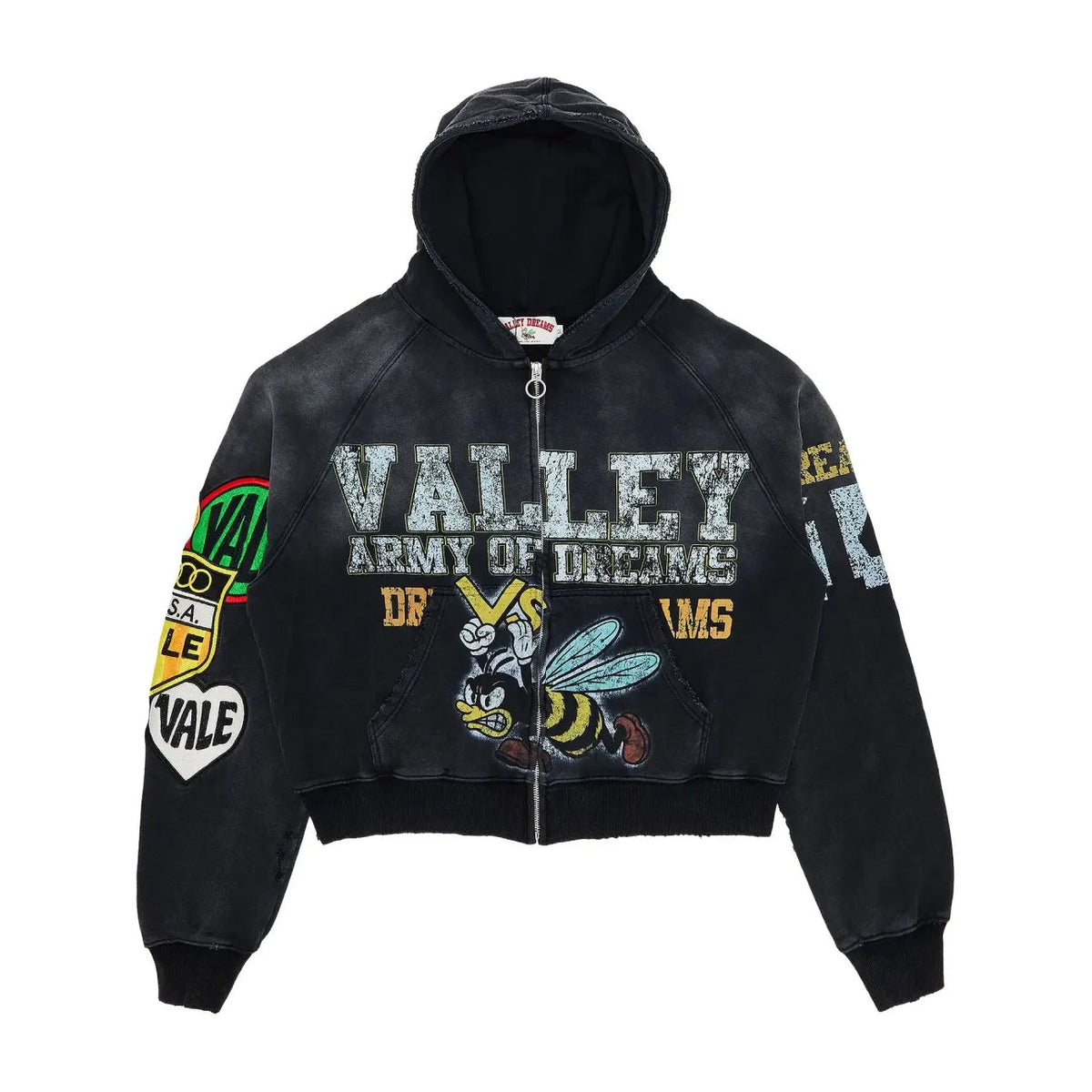 Vale Forever Army Zip Up [] Black