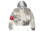 Vale Forever Cheetah Zip Up Grey
