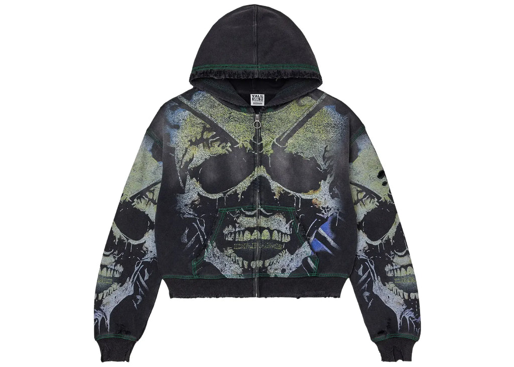 Vale Forever Gravedigger Zip Up Black