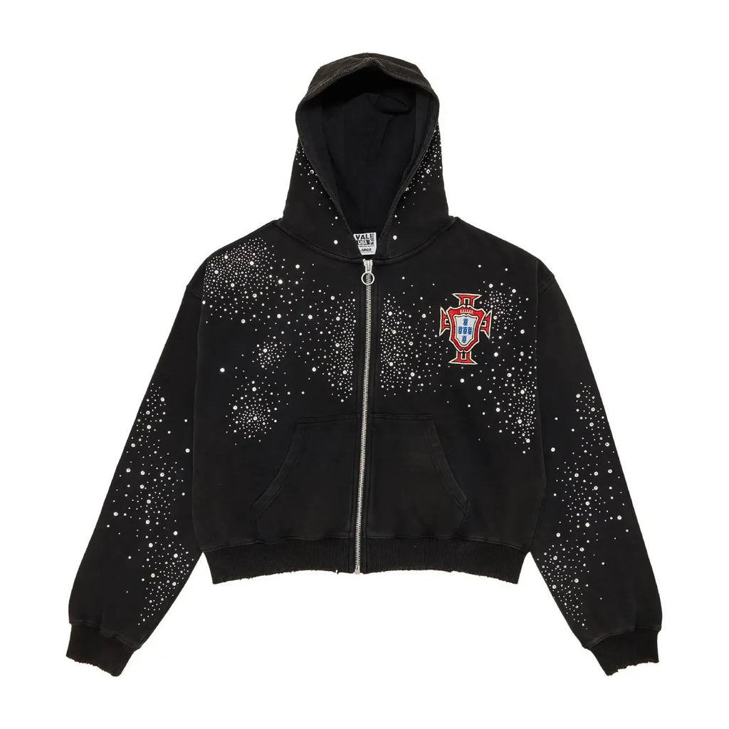 Vale Forever Pluto Custered Zip Up Black