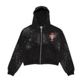 Vale Forever Pluto Custered Zip Up Black