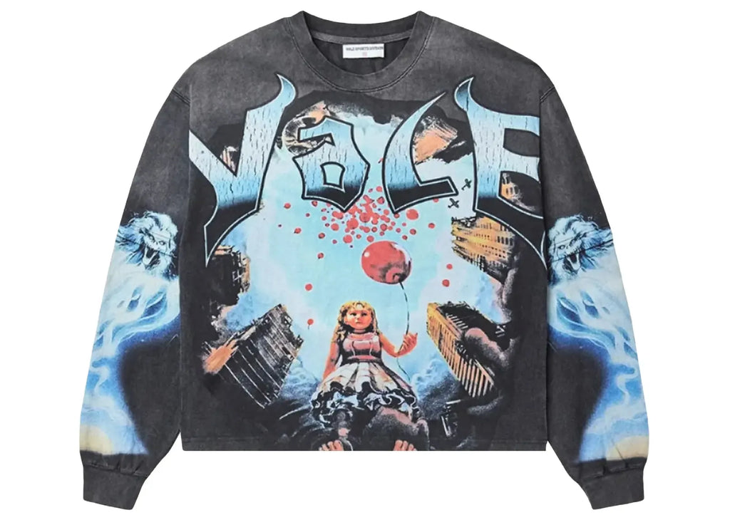 Vale Forever Red Balloon Long-Sleeve Black/Blue