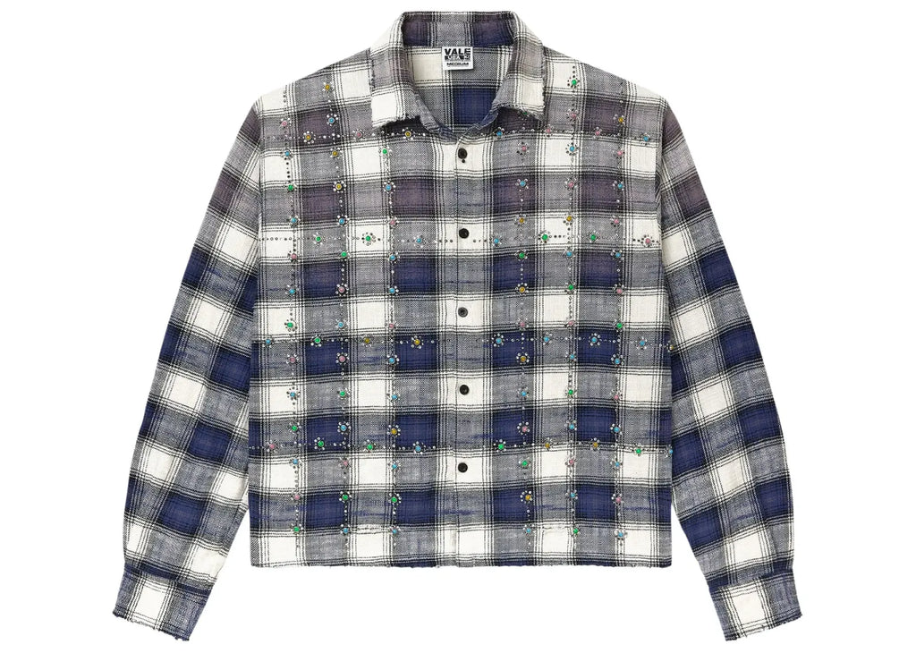 Vale Forever Sky Gems Flannel Navy