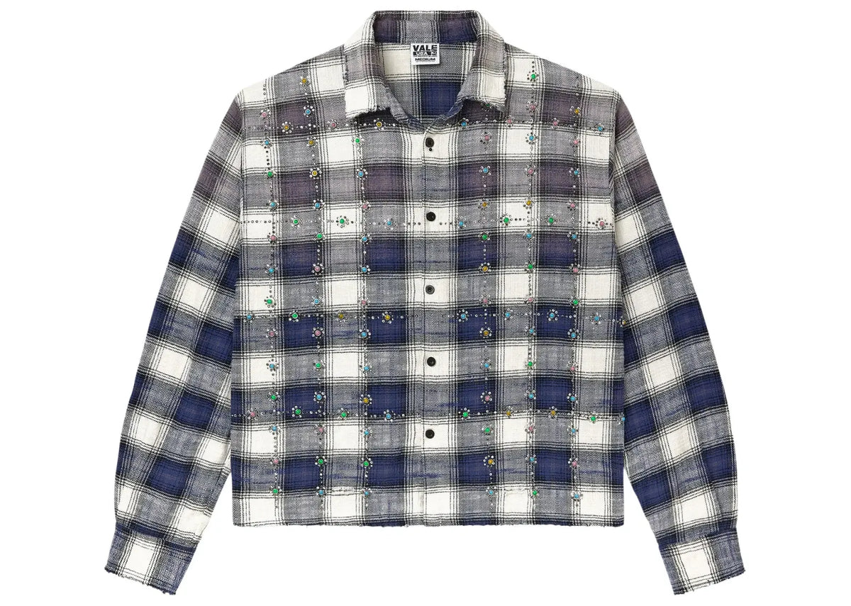 Vale Forever Sky Gems Flannel Navy
