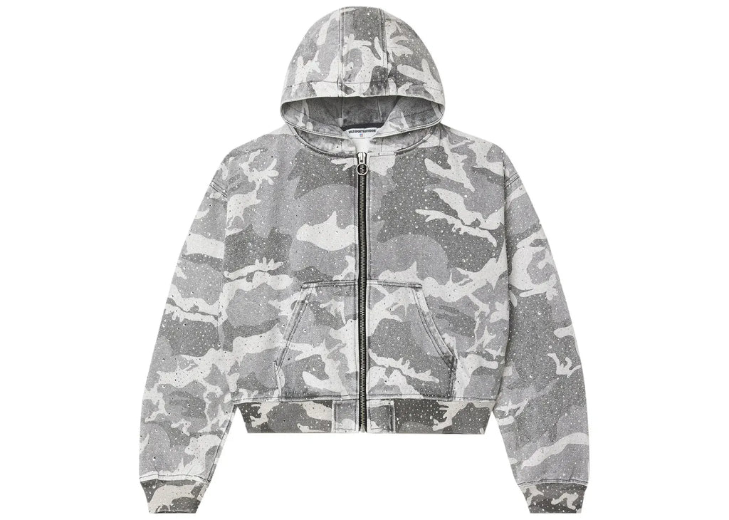 Vale Forever Winter Crystal Camo Work Jacket Washed/White/Camo