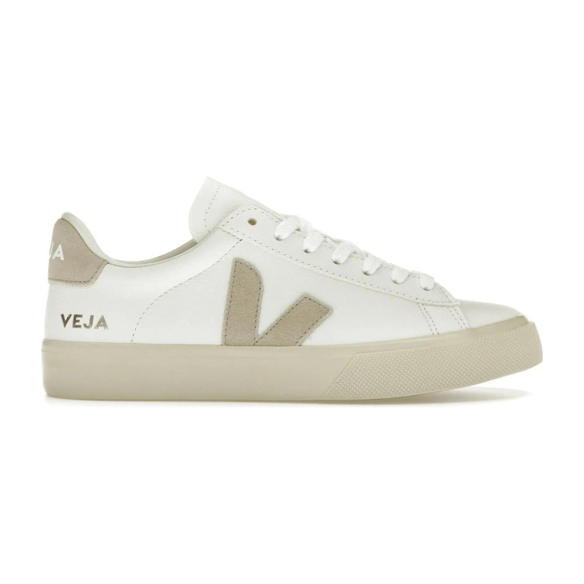 Veja Campo Low Leather Extra White Almond