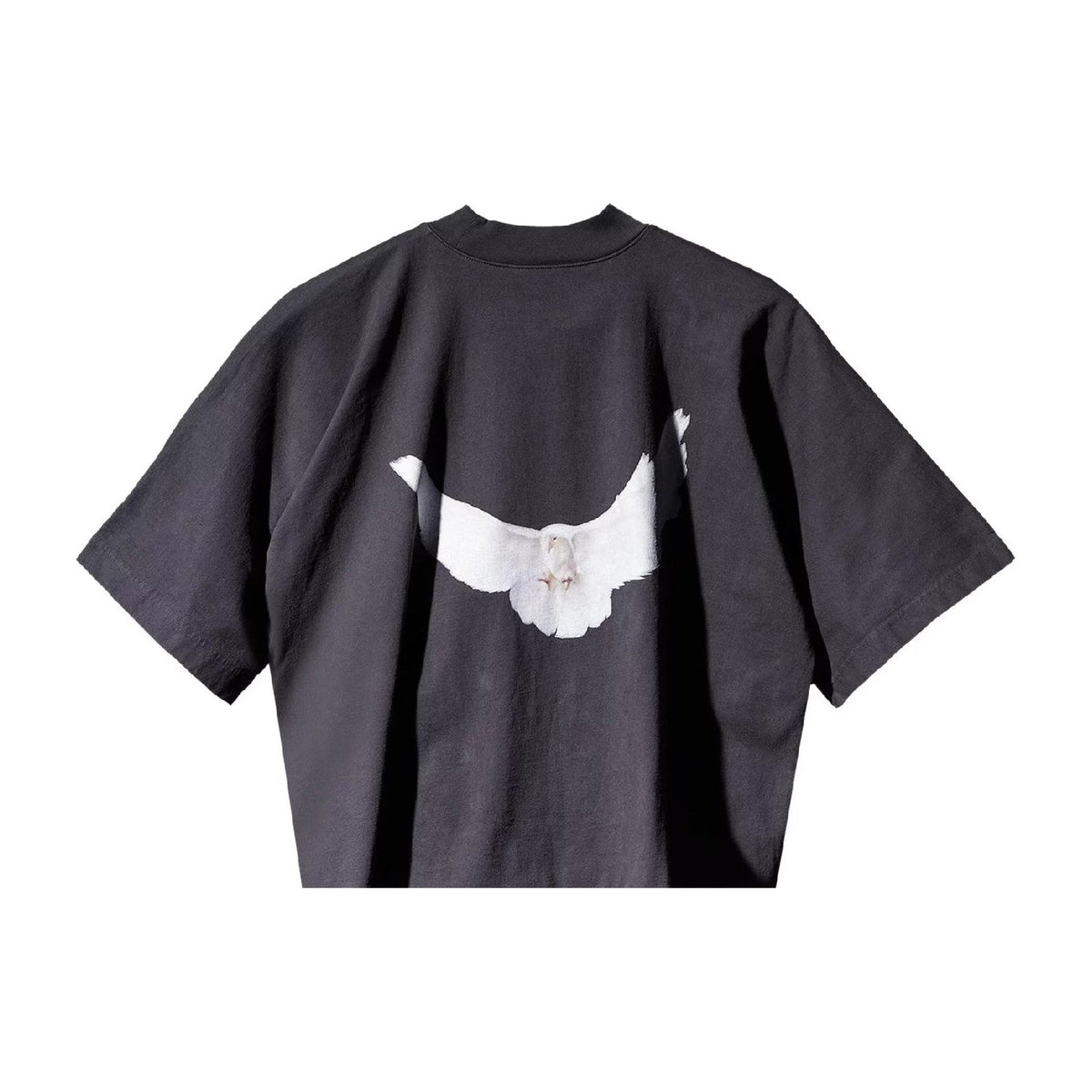 Yeezy Gap Engineered by Balenciaga Cropped Dove No Seam Tee Black